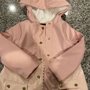 NWOT Lined Toddler Girl Rain Jacket